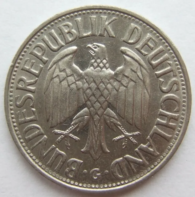 Moneta Rfg 1 Tedesco Marchi 1959 G IN 2