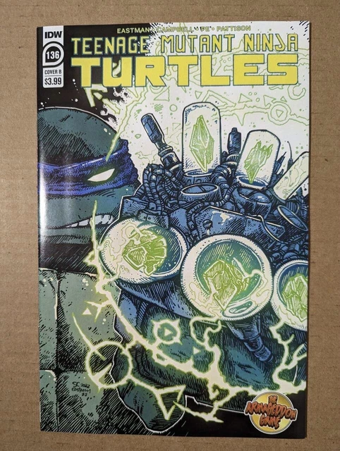 Teenage Mutant Ninja Turtles #136 Cover B Comic Book 2023 - IDW TMNT