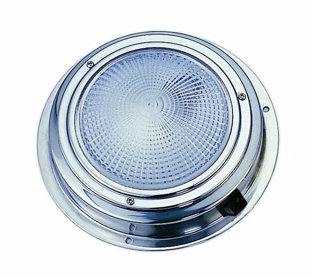 Plafonnier Inox À LED Ø mm.175x60h - Plafonnier Inox Marque A. A. À