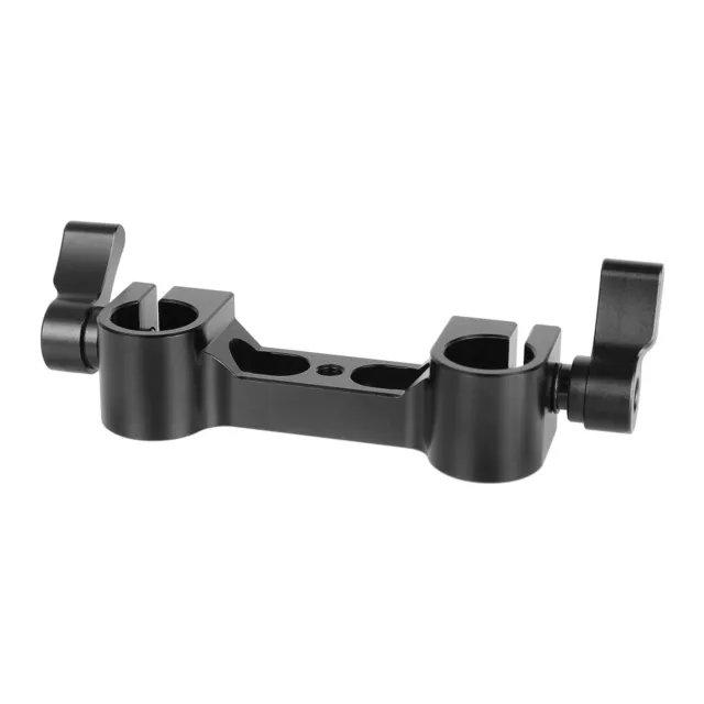 CAMVATE Aluminum 15mm Railblock Rod Clamp With Central Unthreaded Mounting Point