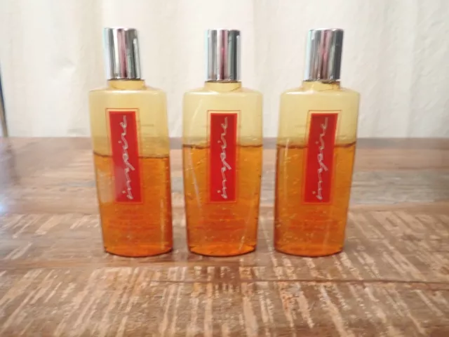 Lot of 3 Avon INSPIRE Perfumed Bath & body Gelee Shower Gel 6 oz.
