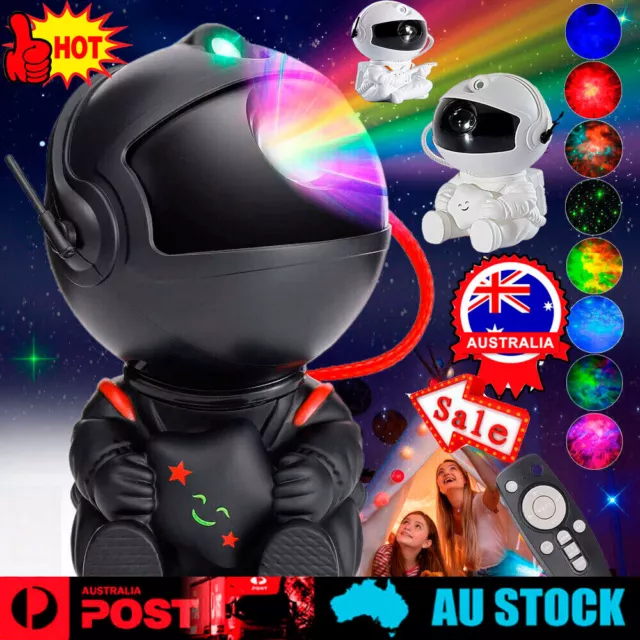 LED Star Galaxy Projector Nebula Night Light Astronaut Starry Sky Porjector DM