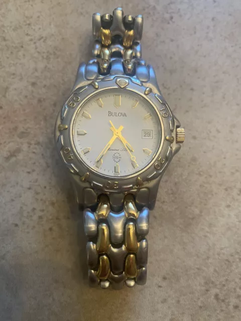 Bulova Local 862 Louisville KY Gold Tone Silver Tone Stainless