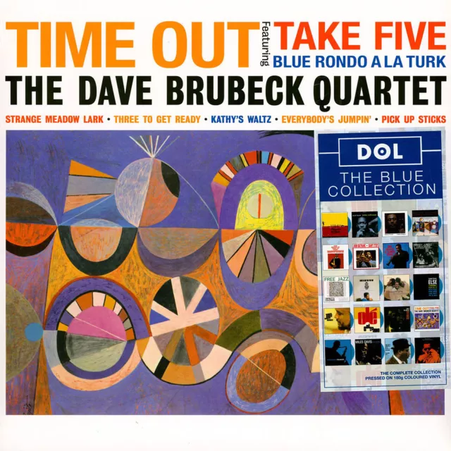 Dave Brubeck Quartet - Time Out Blue Vinyl Edition (2019 - EU - Original)