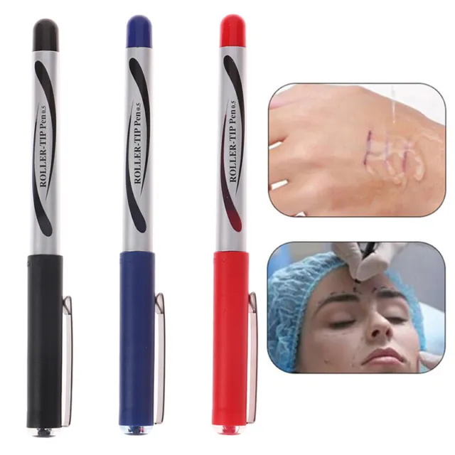 Strumento penna penna penna marcatore pelle tatuaggio accessori pennarello chirurgico pelle per penna sopracciglia-xp