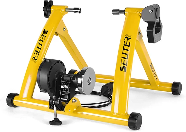 Bike Trainer, Magnetic Bicycle Stationary Stand for Indoor Exercise Riding, Port