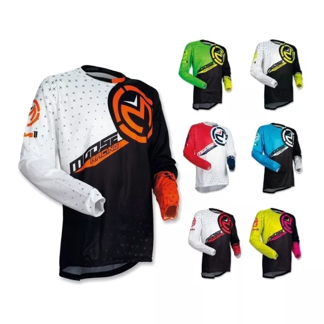 Motocross Chemise Moose Enduro MX Maillot Jersey MX1 Traverser Pilote Shirt