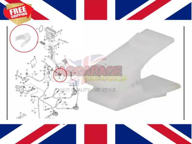 Clutch Pedal Master Cylinder Clips For VW Caddy Golf Jetta Passat Touran Sharan