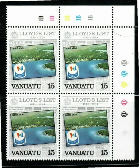 Vanuatu Australia  Stamps  Mint Never Hinged Block  Lot 10335