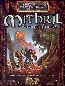 Mithril City of the Golem: City of Golem (d20 Gener... | Buch | Zustand sehr gut