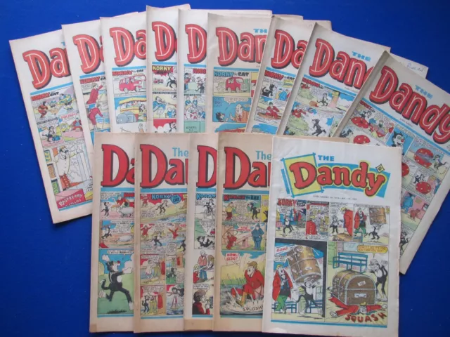 The Dandy Comic : 1980 - 1987  - Choose which issues you need ...Your Birthday ?