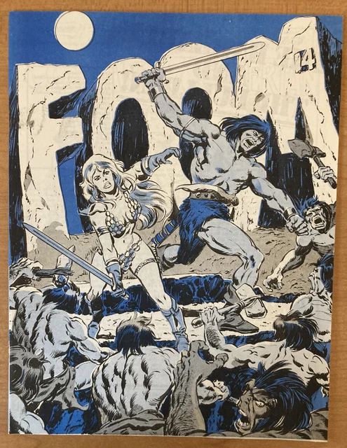 FOOM 14 - CROM! All Conan - Red Sonja - Krull R.E. Howard Special - 1976