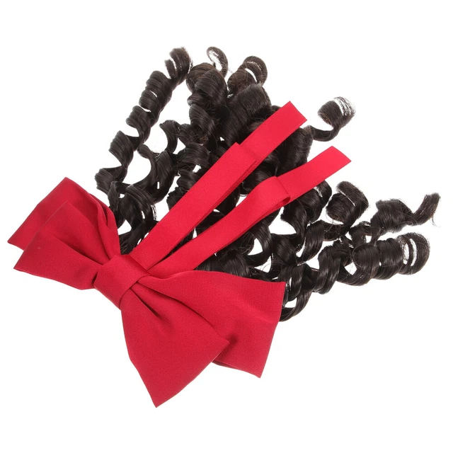Parrucca riccia donna parrucca ondulata parrucca sintetica estensione capelli per banchetto ballo
