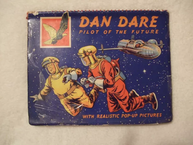 Rare 'Dan Dare Pilot of the Future' Pop-up Book. 1950's.