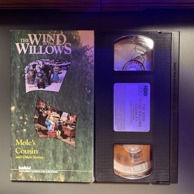 WIND IN THE Willows Mole's Cousin VHS Video Tape 1983 HBO Thames ...
