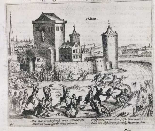 Massacre de Zichem 1578 Montaigu-Zichem Berlaymont Morts Jetés dans le Démer