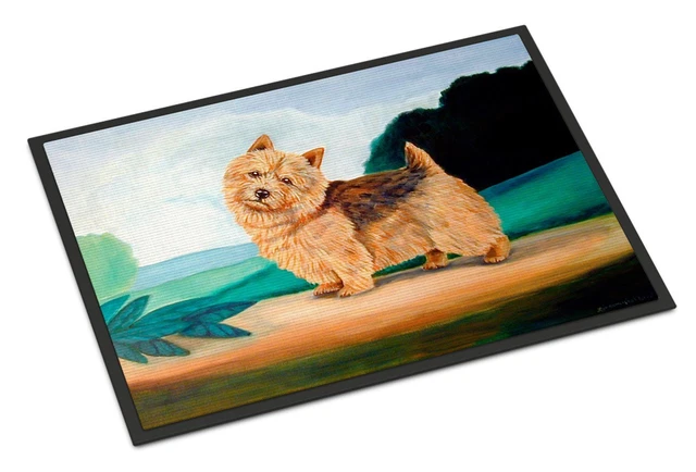 Norwich Terrier Indoor or Outdoor Mat 18x27 7519MAT-S New