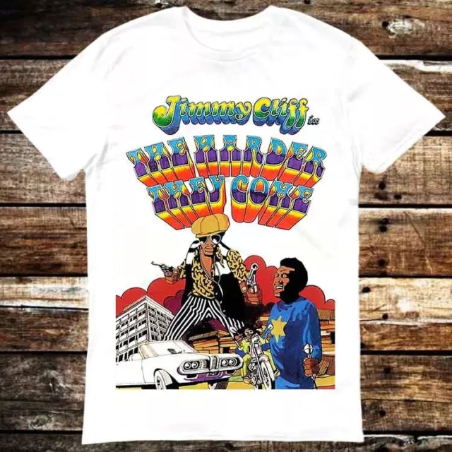 The Harder They Come Poster 70s Jimmy Cliff Film Reggae Music T Shirt 6373