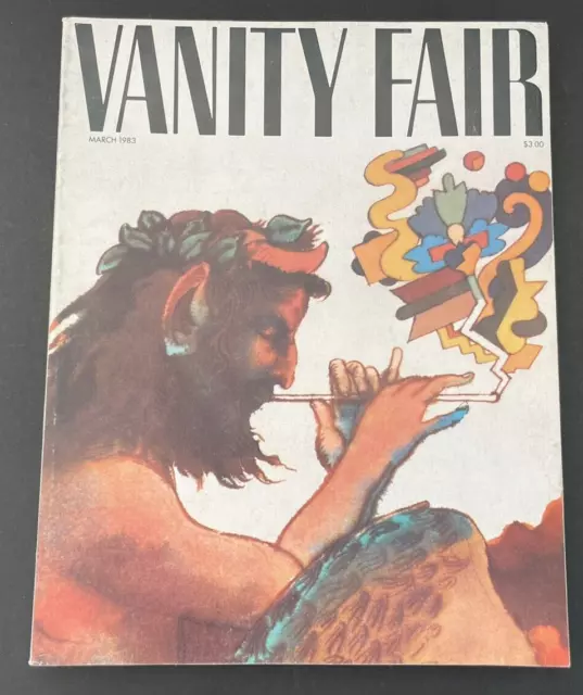 Vanity Fair Magazine March 1983 Alfred Hitchcock Andy Warhol Richard Avedon
