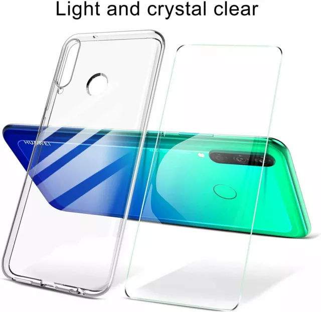 Pour LG G6 Coque Étui Transparent +Film Verre Trempé G 6 2