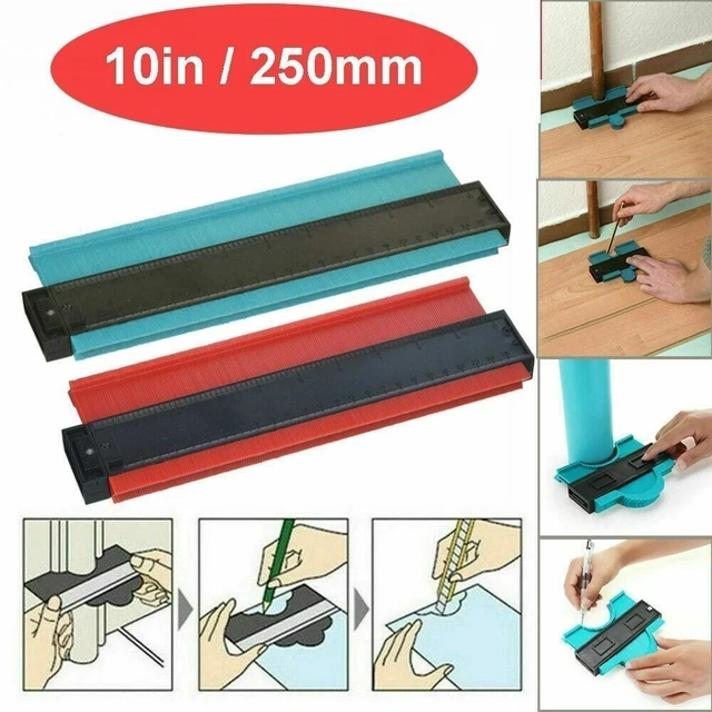 Jauge De Contour Copieur De Profil Orange 25cm - Outil Précis De Mesure Manuelle