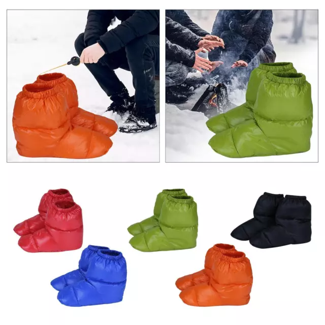 1 paire de pantoufles d'hiver, bottines, chaussures pour la pêche en plein