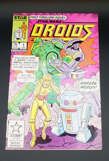 Star Wars Droids: First Thrilling Issue! #1 (Star Comics / Marvel, 1986) VF/NM