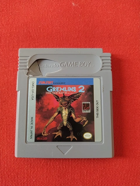 Jeu Loose Game Boy GameBoy Gremlins 2