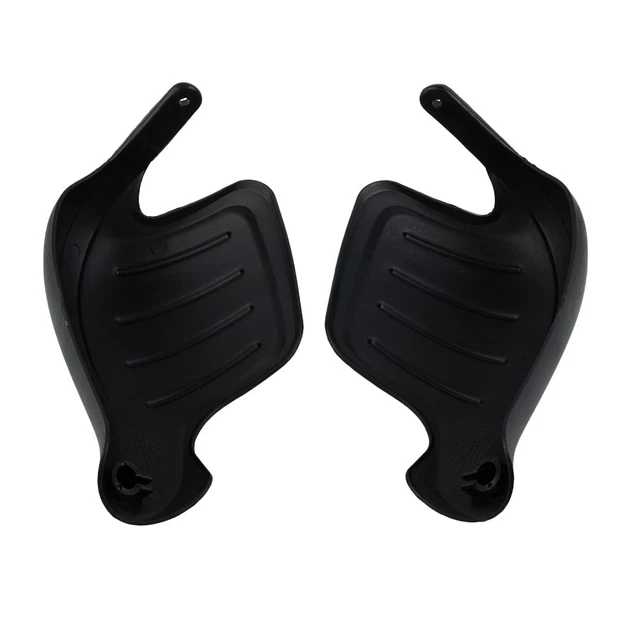 Parabrezza moto nero parabrezza guardia mano coppia targa protettiva