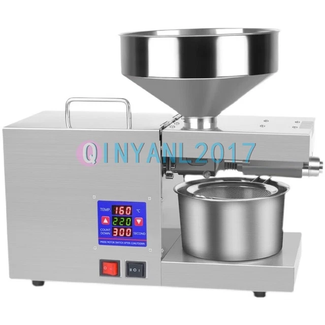 1PCS NEW Corded Electric Oil Press Machine Automatic Extractor Large size