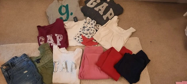 GAP Girl's Bundle 1 Age8,  8-9 Years and size M. 12 items in total. Great bundle