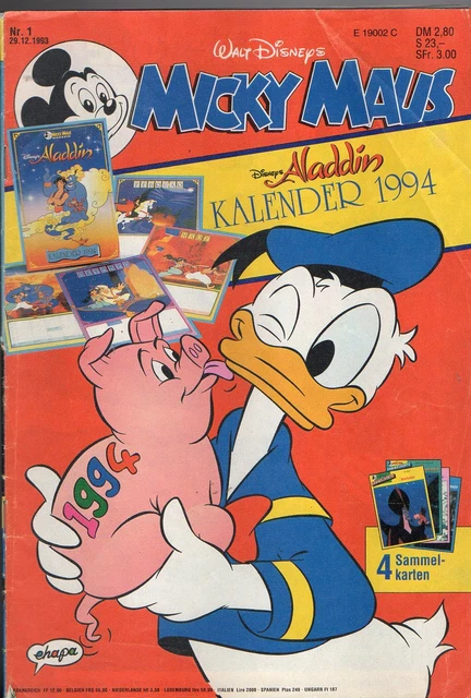 Micky Maus   Sie Wählen  1 Heft aus 1993  ab 5 auktionen portofrei