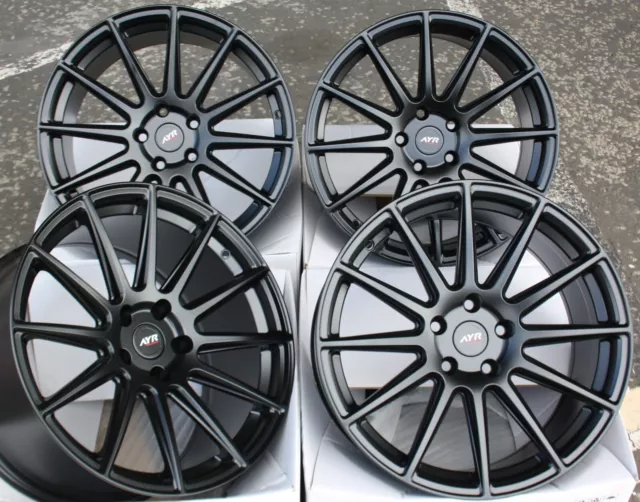19" Black 02 Alloy Wheels Fits Ford Grand C Max Edge Focus Kuga Mondeo 5x108