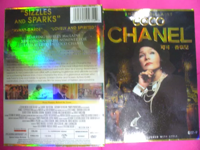 DVD Shirley MacLaine COCO CHANEL, Aufklappbox, * Japan * , Englisch, * TOP *