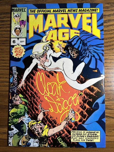 Marvel Age 6 1St Preview Appearance Beta Ray Bill Marvel Comics 1983