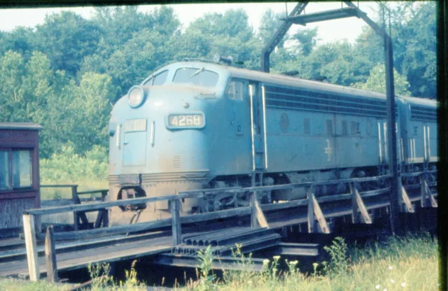 Boston & Maine (B&M) # 4268 On Turntable @ Mechanicville   R