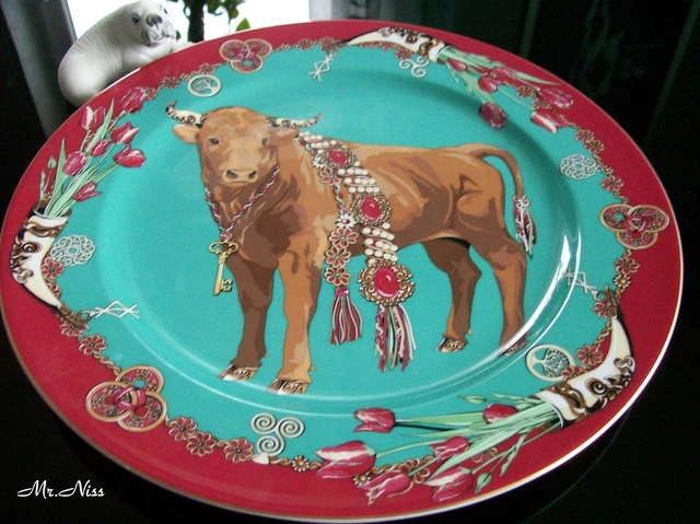 Rosenthal studio-line Zodiac 2021 Year of the Ox Platz/-Wandteller 30 cm *NEU*