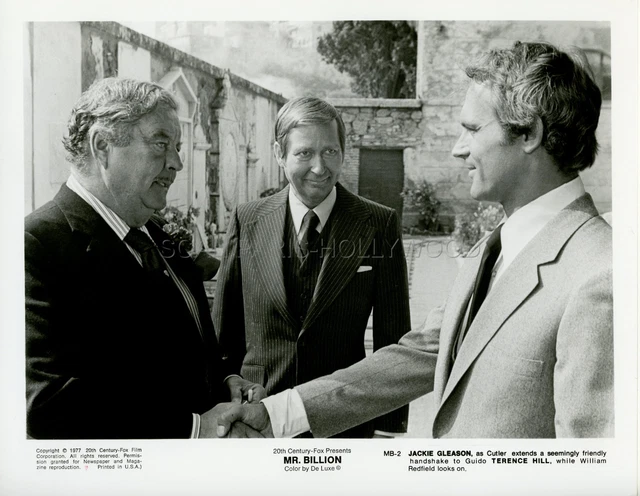 Terence Hill Jackie Gleason Mr. Billion  1977 Vintage Photo Original #6