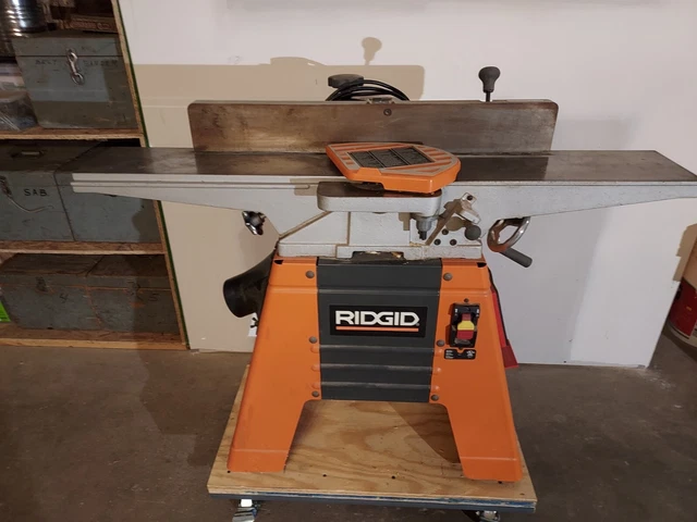 Ridgid JP06101 6” Wood Planer Jointer  Local Pick Up Only NL Michigan