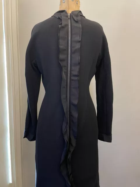 Lanvin Ruffle Back Dress, Size Fr40