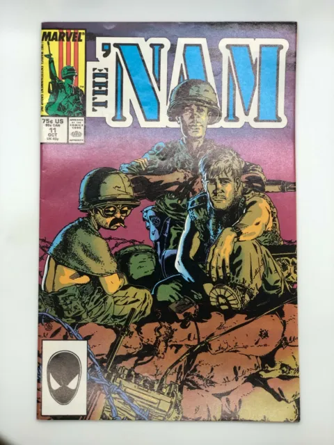 The 'Nam #11 Marvel 1987  Copper Age Comic Book
