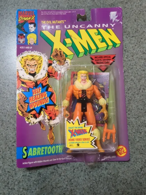 Sabretooth Self Healing Uncanny X-Men Marvel Action Figure 1993