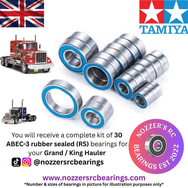 Pièces Intérieures Tamiya 56301 Pour King/Grand Hauler - Neuf, échelle 1:14, électrique