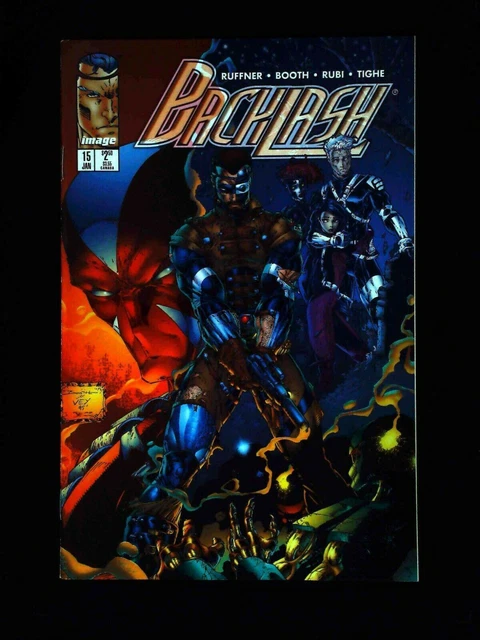 Backlash #15  Image Comics 1995 Vf/Nm
