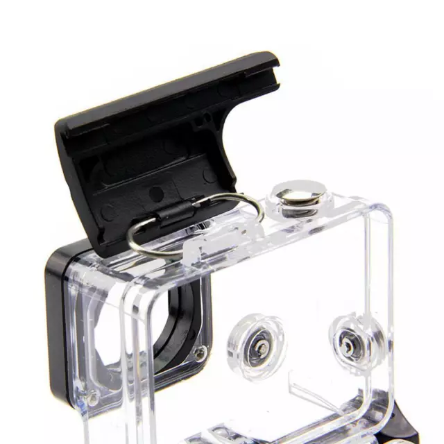 Lock Buckle clip Waterproof Housing Case For Go-Pro 4/3+ Replacement