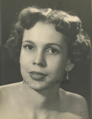 Concord Bella Lillian Concord Actress Antico Arte Foto 