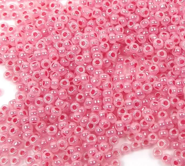 11/0 Fine Japanese TOHO Seed Glass Round Beads - Ceylon Tomato Soup 10-Grams