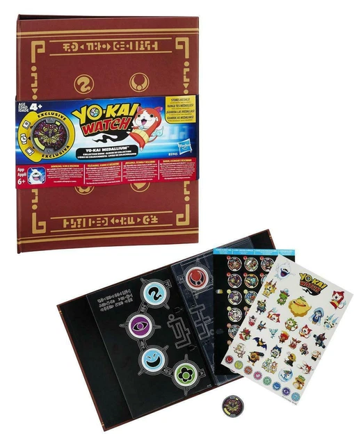 Yokai Watch Collector Book Album Da Collezione Raccoglitore Yo-Kai Medaglia