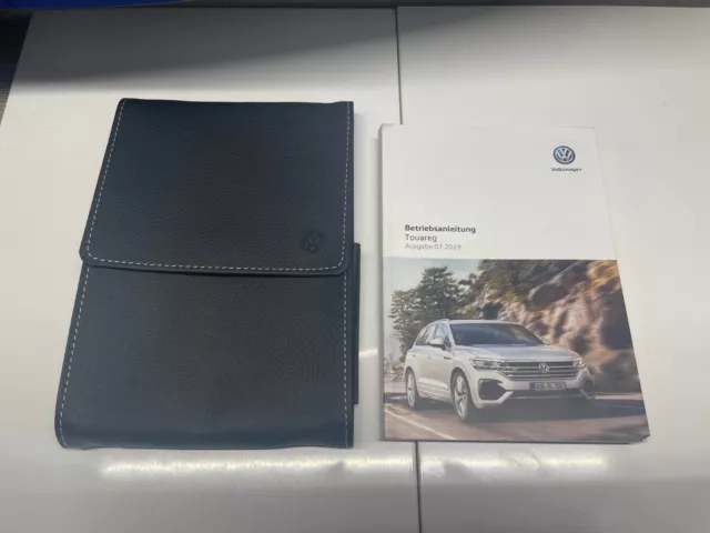 VW Touareg Leder Betriebsanleitung Bordmappe Bedienungsanleitung Bordbuch 2019