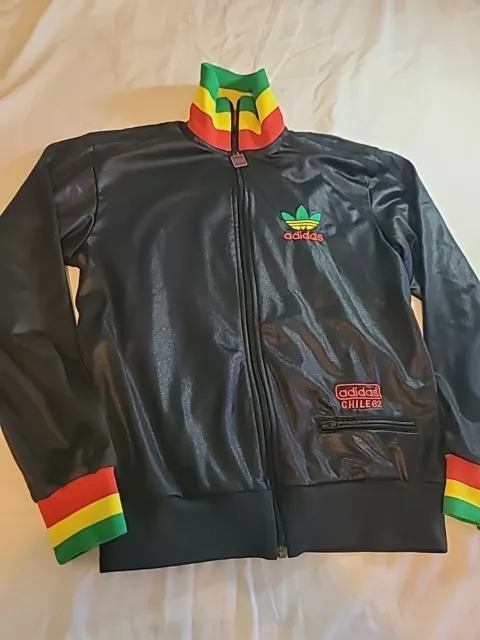 ADIDAS ORIGINALS CHILE 62 Rasta Jamaican Firebird Jacket Size XS 156.01 PicClick UK